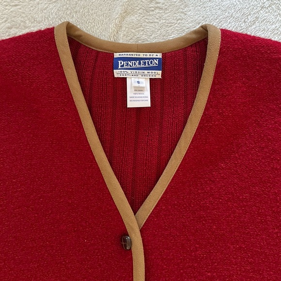 Vintage Pendleton Wool Vest - Picture 7 of 9